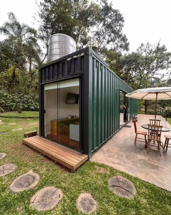 Casa Container Na Represa De Guarapiranga! Sonho! Villa Сао Паоло Екстериор снимка