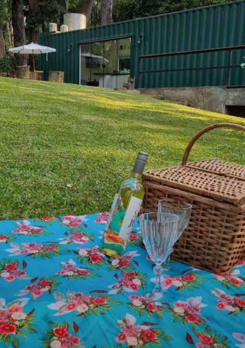 Casa Container Na Represa De Guarapiranga! Sonho! Villa Сао Паоло Екстериор снимка